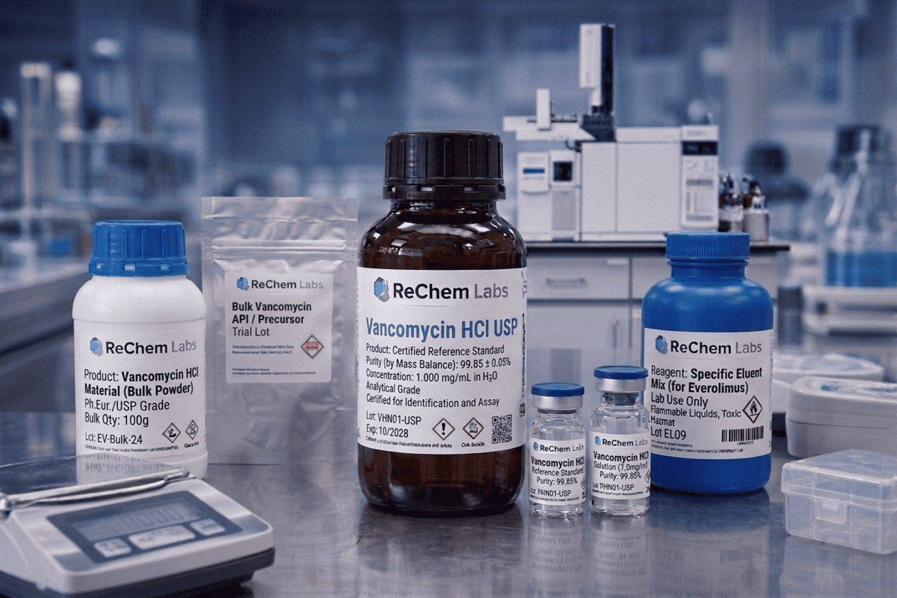 Vancomycin HCl USP reference standard — research chemical website USA